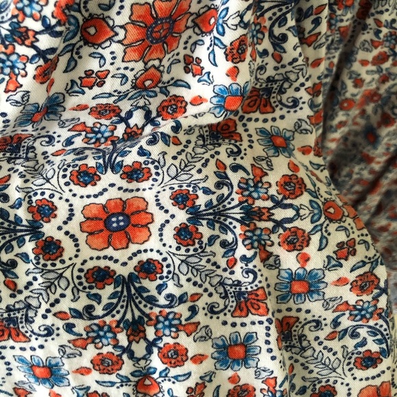 Floral printed off the shoulder tee - Picture 4 of 4